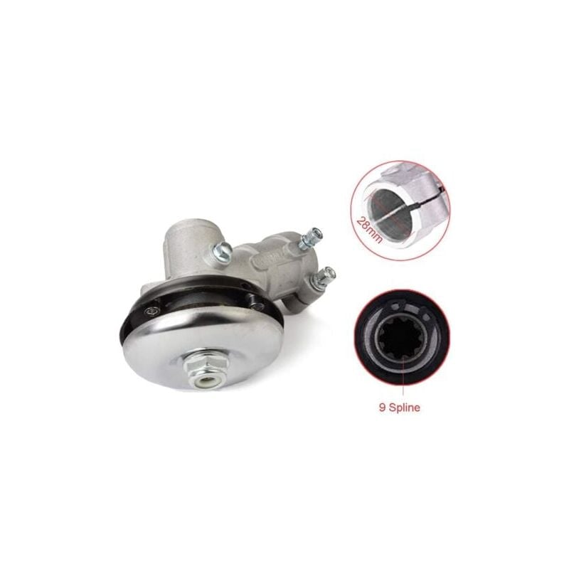 28mm Brushcutter Gearbox, Universal Brushcutter Gearbox for Grass Trimmer
