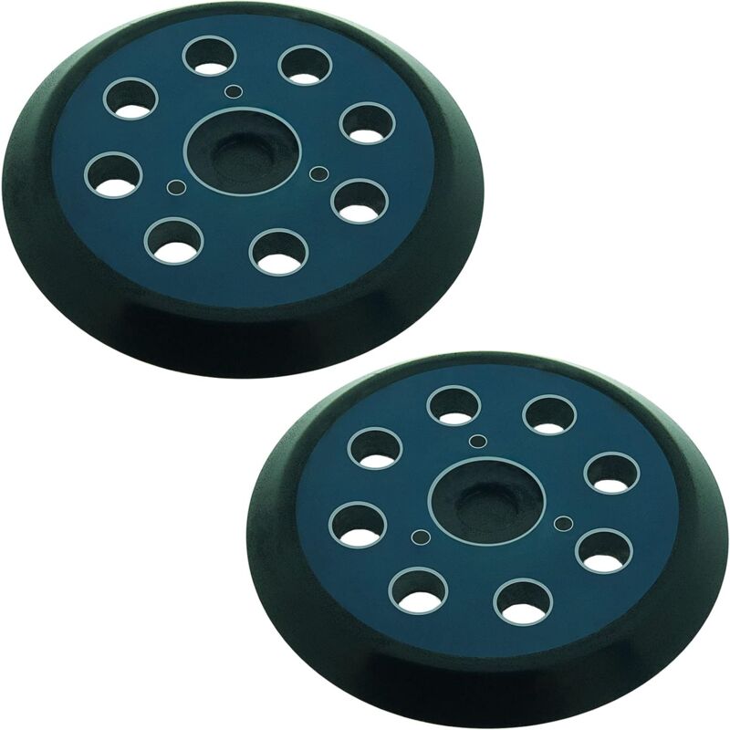 2-pack 125 mm 8-hole sanding discs for random orbital sander,