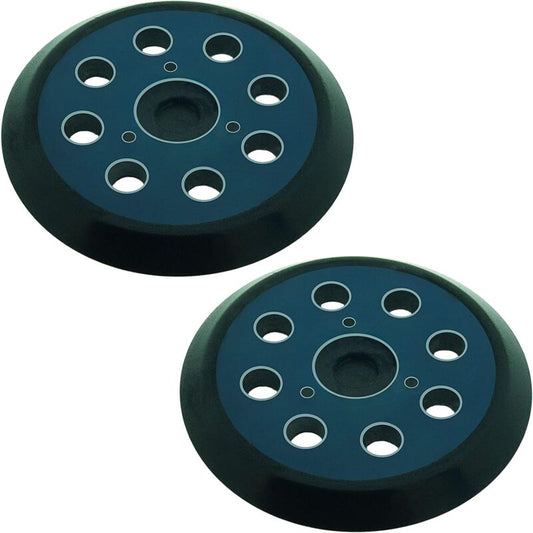 2-pack 125 mm 8-hole sanding discs for random orbital sander,