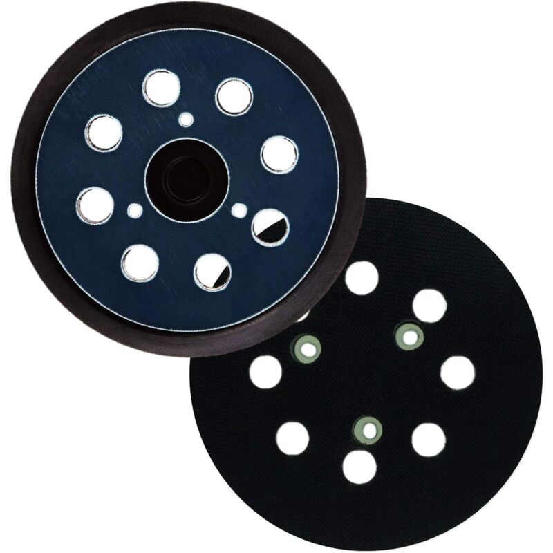 2-pack 125 mm 8-hole sanding discs for random orbital sander,