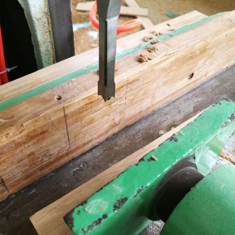 Wood Drill Bit Set for Square Holes, Compatible with Mortise and Tenon Joints