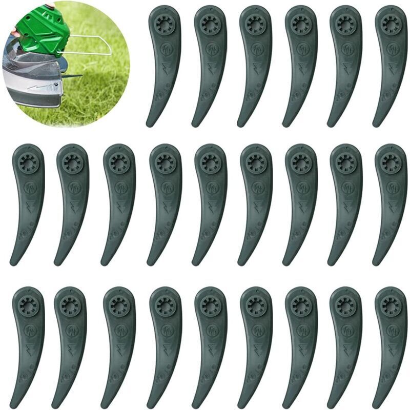 24-pack Bosch Grass Trimmer Blades for Bosch Durablade Art 23-18