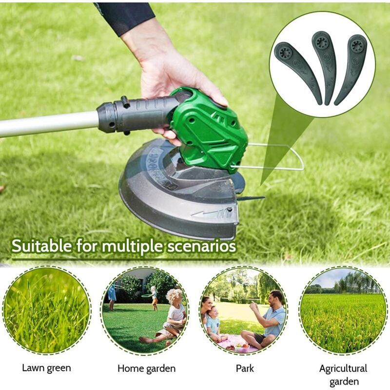 24-pack Bosch Grass Trimmer Blades for Bosch Durablade Art 23-18