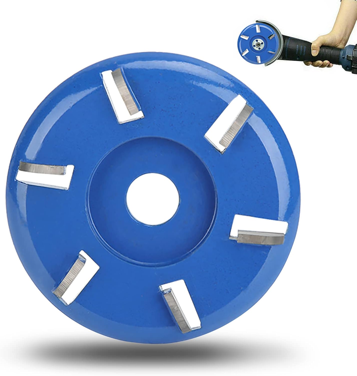 Wood router, wood milling, stump grinder disk for angle grinder