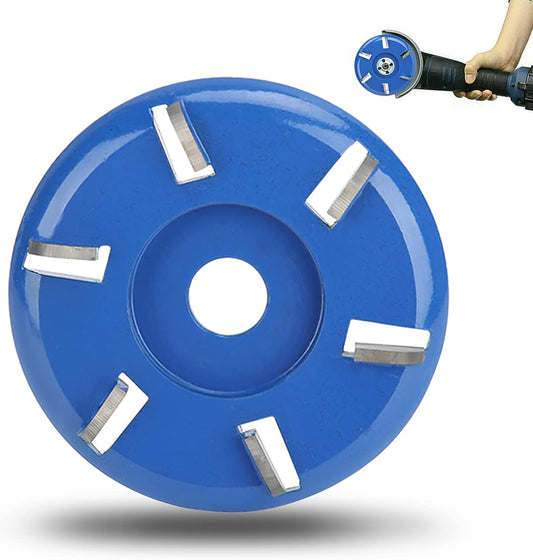 Wood router, wood milling, stump grinder disk for angle grinder