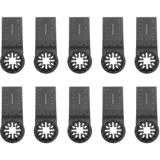 10pcs Oscillating Saw Blades, Oscillating Multitool Accessory Set, Universal
