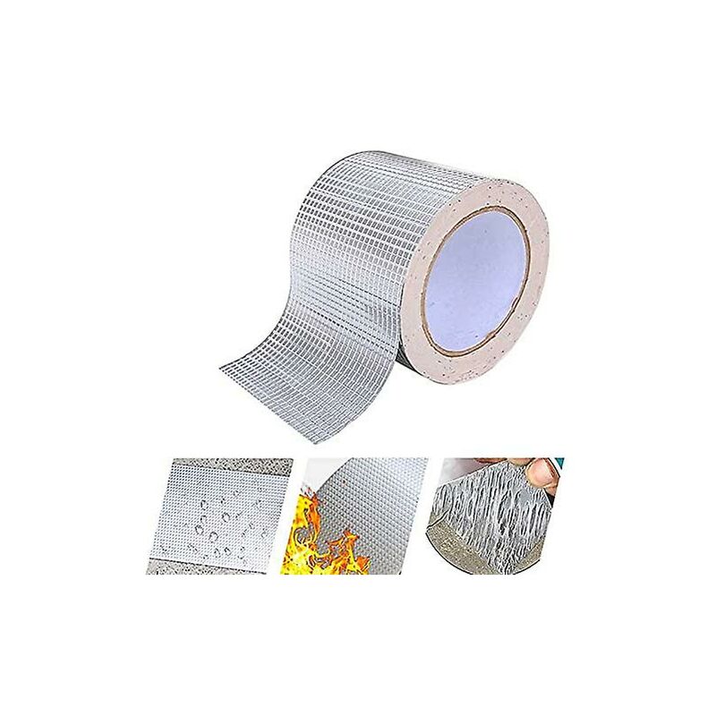 H/D Waterproof Tape w/Strong Grip for Cracks, Leaks, Holes (5CM5M)
