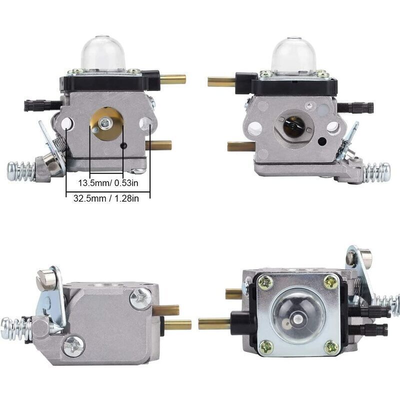 Mantis Tiller Parts Carburetor C1U-K54A with Air Filter Repower Kit