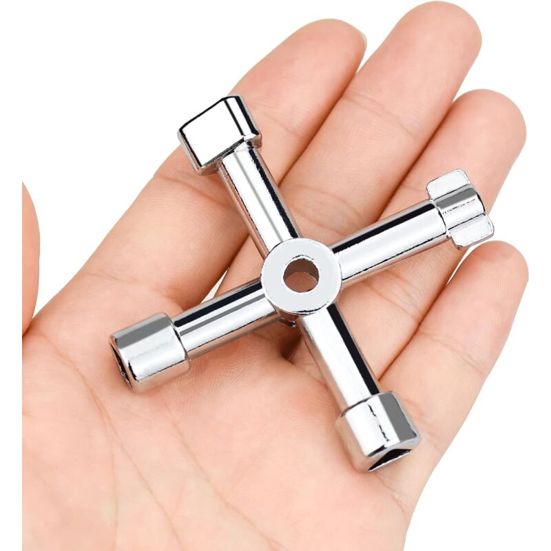 4-in-1 Universal Electrical Cabinet Wrench for Elevators and Valves