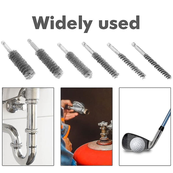 pcs wire brushes for drilling, small wire brush in different sizes, for cleaning