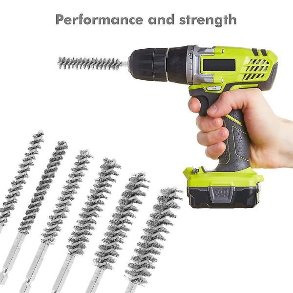 pcs wire brushes for drilling, small wire brush in different sizes, for cleaning