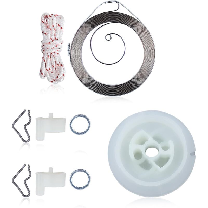 Starter Cord with Starter Spring and Detent for Stihl Fc55 Fs55 Fs45 Fs46