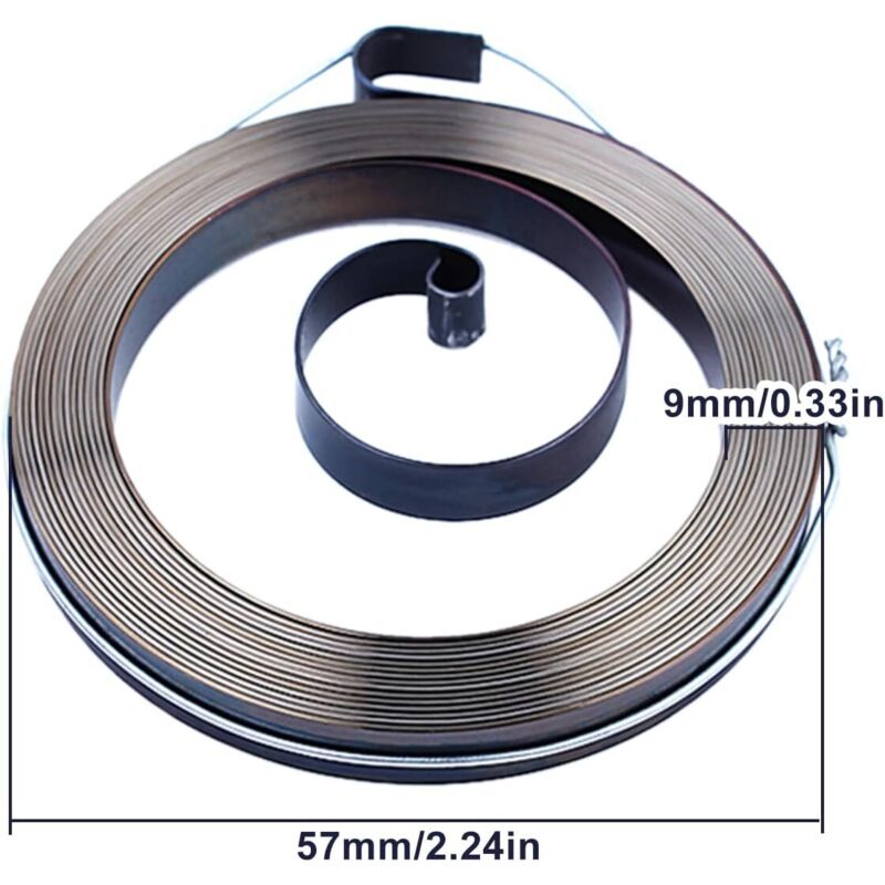 Starter Cord with Starter Spring and Detent for Stihl Fc55 Fs55 Fs45 Fs46