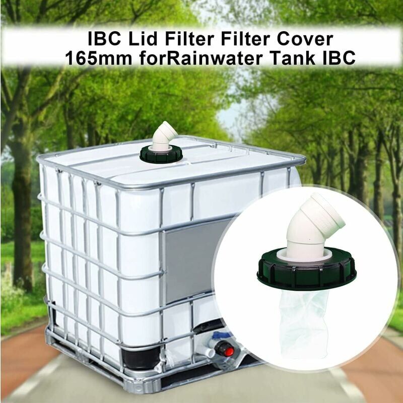 IBC Tank Filter 1000L, 165mm Washable Nylon Water Filter, Compatible