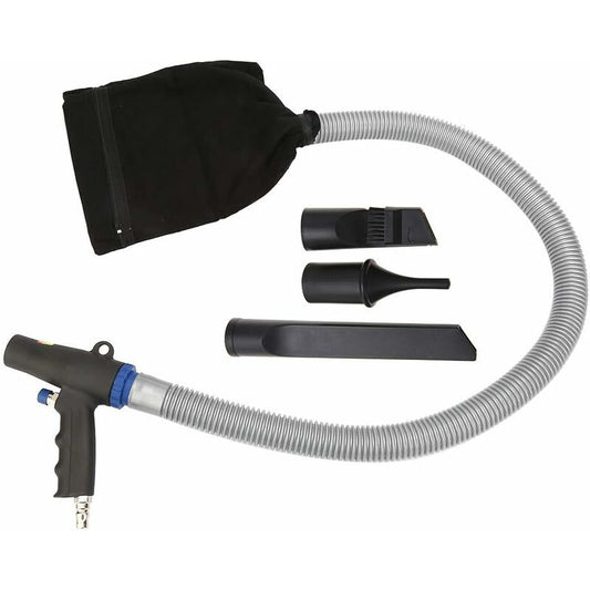 Air Blower Vacuum Gun Pneumatic Vacuum Kit - Dual Function Blower Vacuum Gun