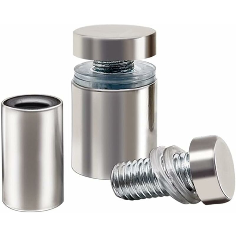 20x Spacer Screws, Glass Advertising Axis Spacer Bolt Fix Glass