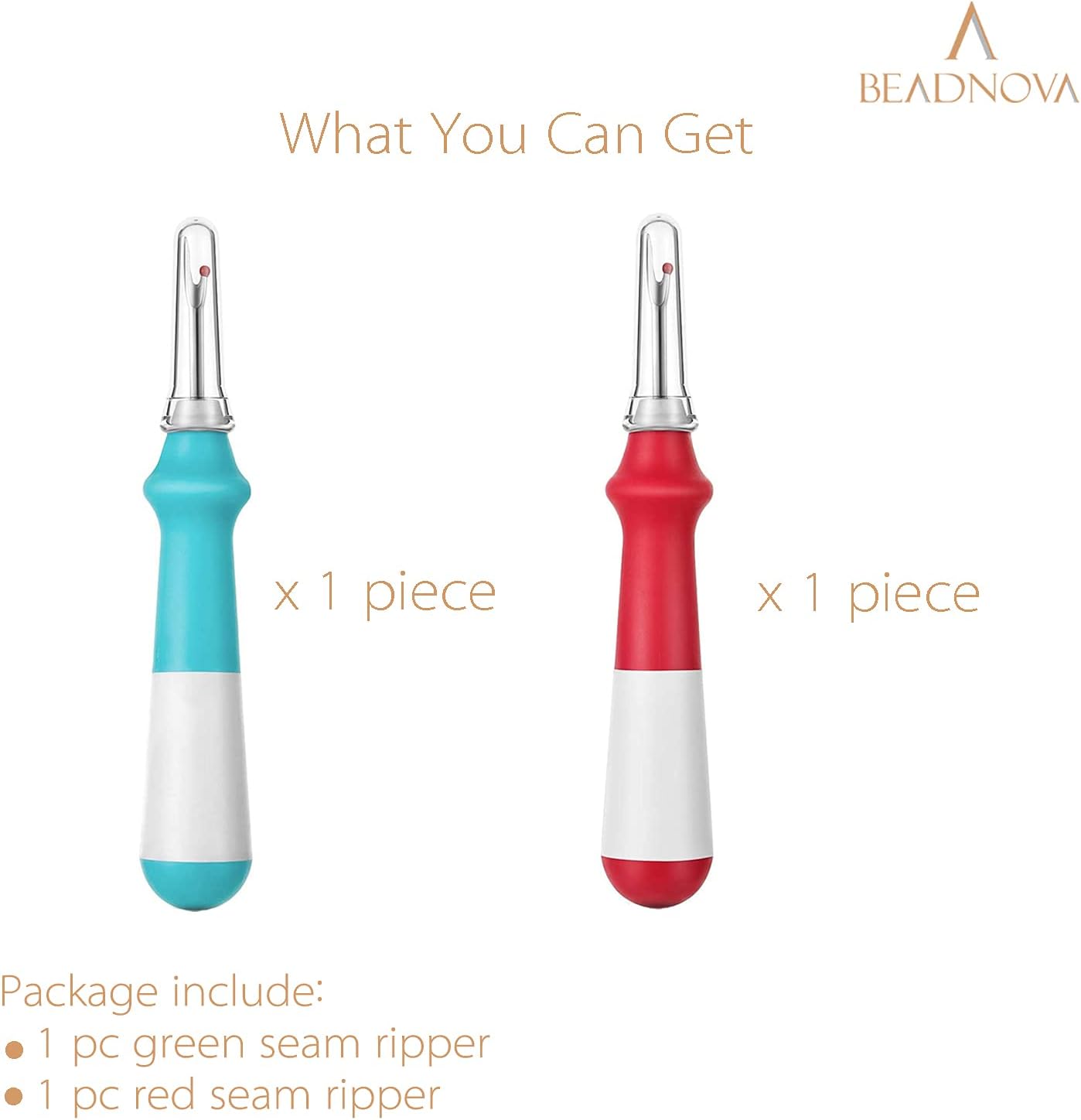 Seam Ripper 2pcs Thread Cutter Stitch Remover Large Thread Remover