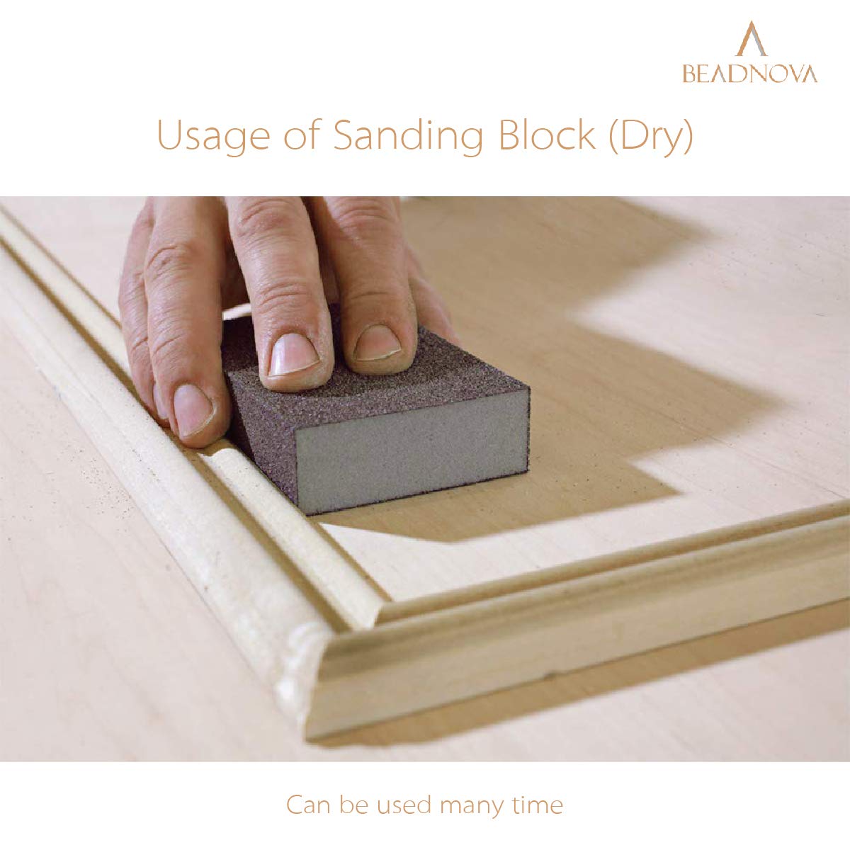 Sanding Sponge Sand Block Coarse/Medium/Fine/Superfine Assorted