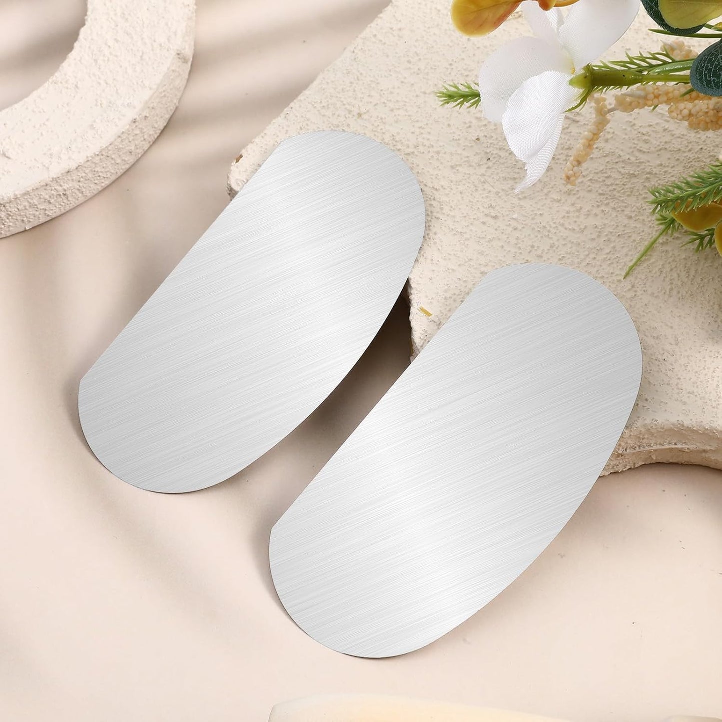 6 Pcs Stainless Steel Clay Scraper, Steel Pottery Tools Clay Ribs Smooth Scraper Sculpture Cutter Crafts Tool DIY Ceramics Sculpting Tools Kits for Texturing Artists Modeling Potter