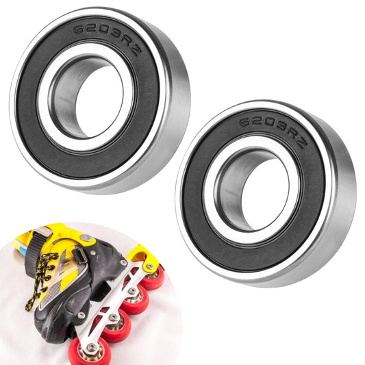 6203-RS Sealed Bearings ID 17mm x OD 40mm x Width 12mm