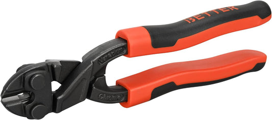 8-inch Mini Bolt Cutter, Heavy Duty Wire Cutters with Ergonomic Handle