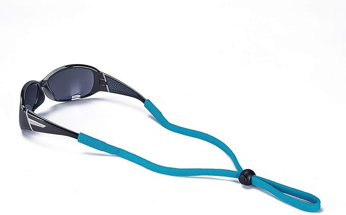 Adjustable Lightweight 6-Pack Eyewear Retainers Sports Sunglass Straps Holder