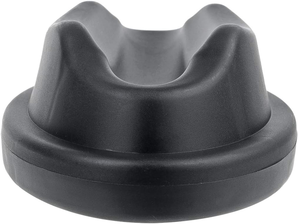 Bike Trainer Wheel Blocks Indoor Outdoor Use Universal 22.5×12×6cm Black 1 Piece