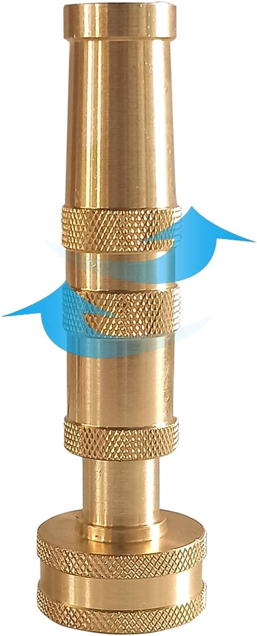 4" Twist Hose Nozzle + 2 Way Hose Splitter with Hose Extension