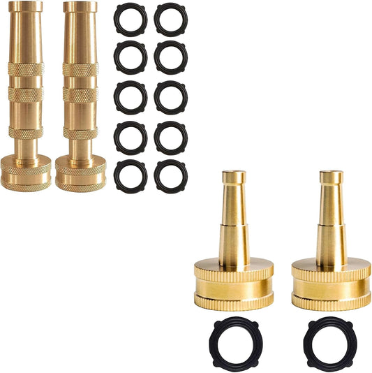 4" Twist Hose Nozzle + 2" Jet Sweeper Nozzle