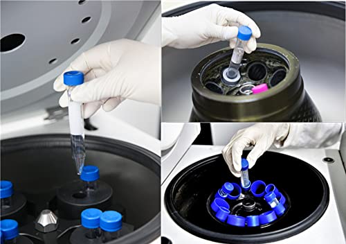 Ackers Conical Centrifuge Tubes 15mL, 100 Pcs Sterile Plastic Test Tubes