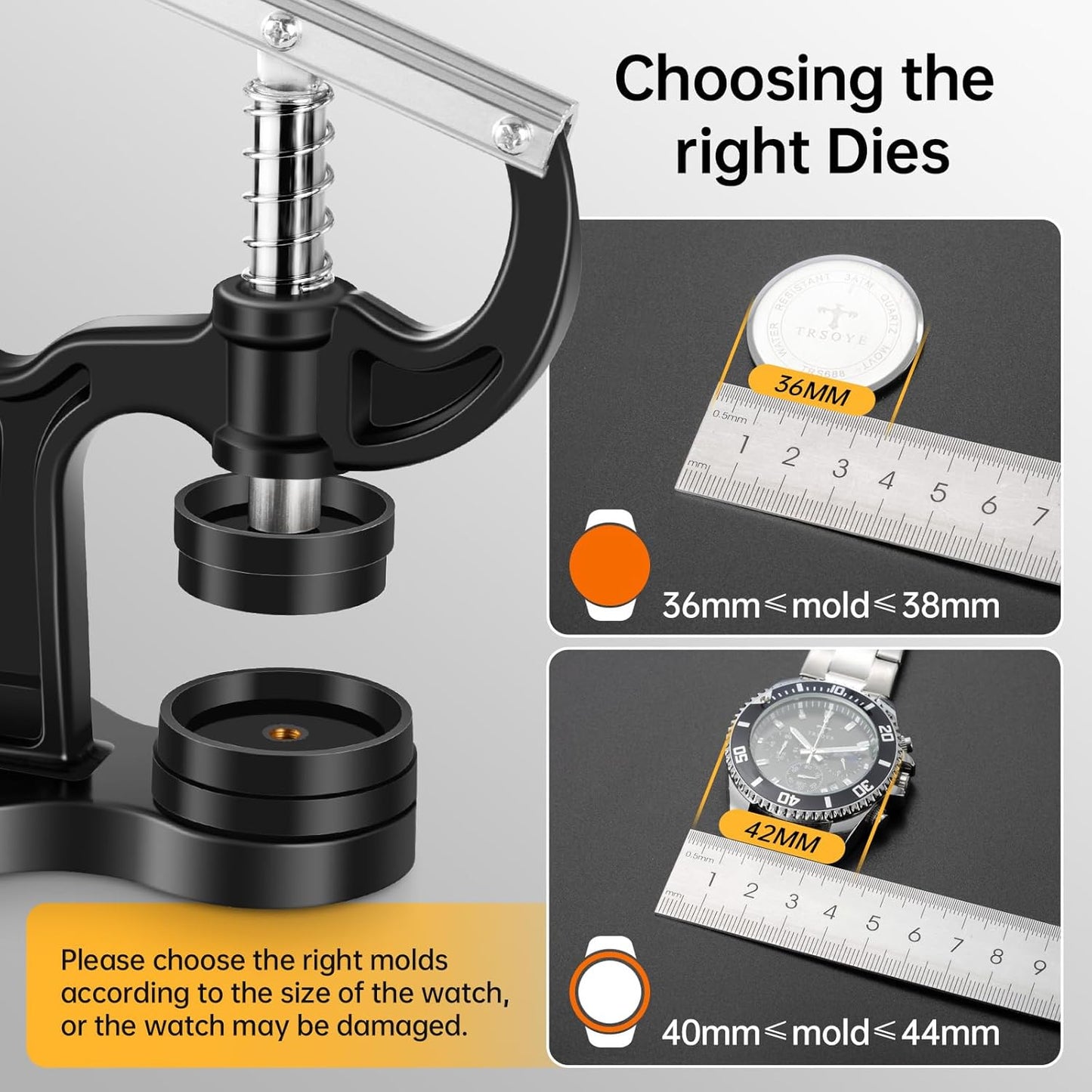 Watch Press Tool Set & Watch Repair Kit