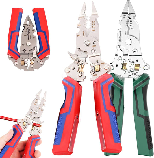 16 in 1 Wire Stripper Twister for Cutting and Pulling Wires, Multifunctional Cable
