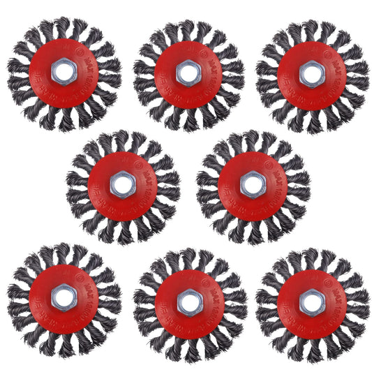 4 Inch Wire Wheels for Angle Grinder, Wire Wheel Brush for 4 1/2 Angle