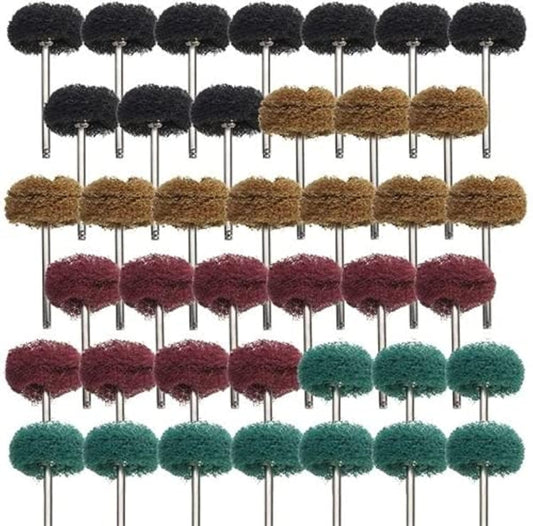 1 inch Abrasive Wheel Buffing Polishing Wheel Set for Rotary Tool