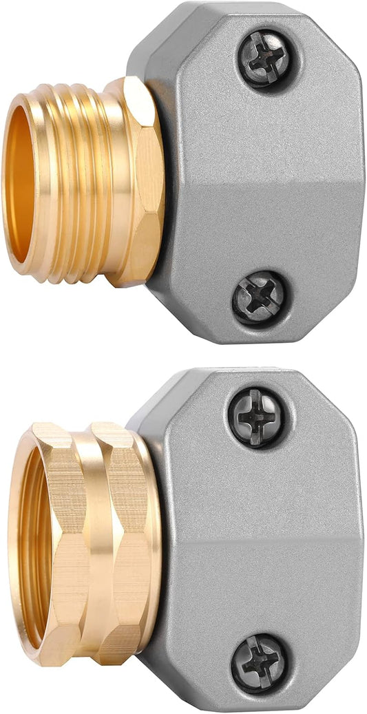 Zinc and Aluminum Male and Female Coupling, Fits All 5/8" and 3/4"