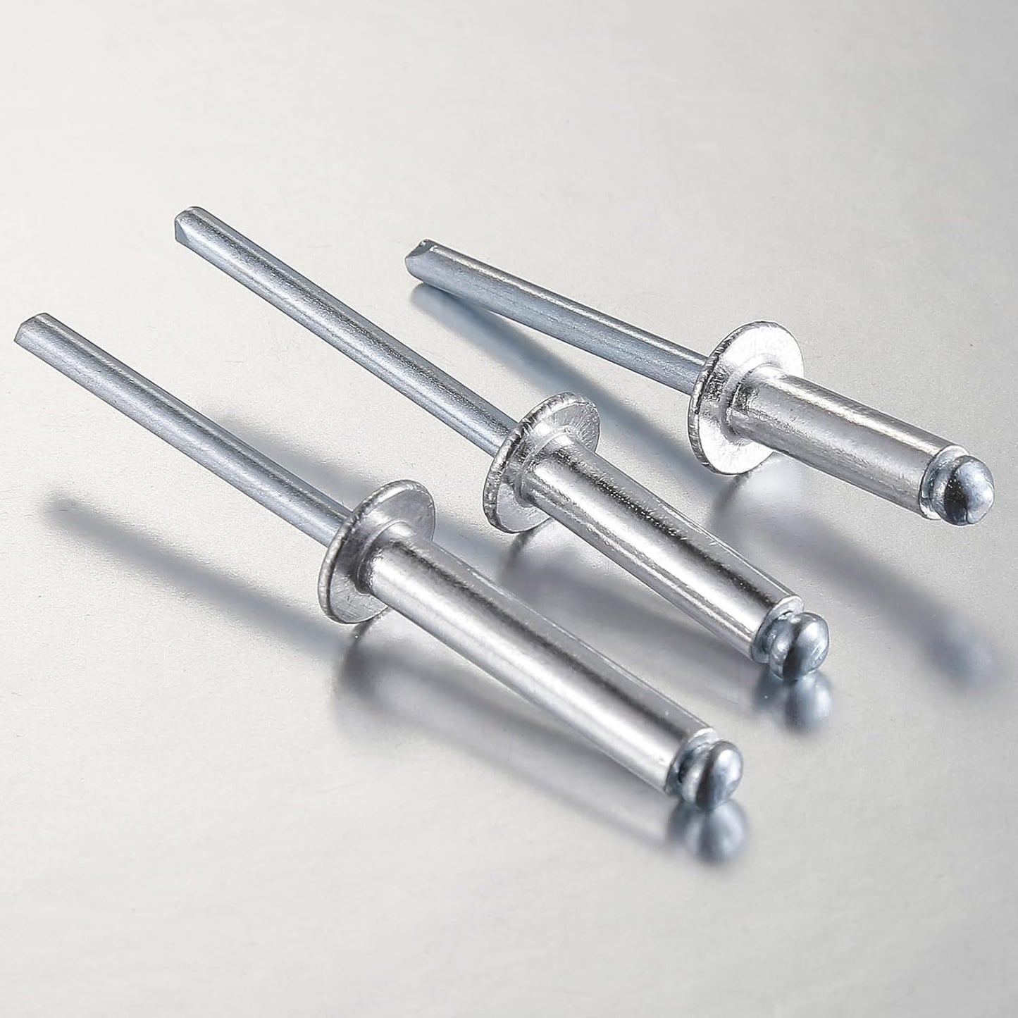 (250Pcs) 3/16"x1/2" Aluminum blind pro Rivets,Aluminum Grip and Steel Mandrel