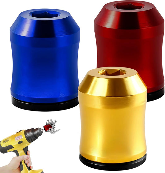3Pcs Screwdriver Head Magnetic Ring, Screw Ring Set Removable