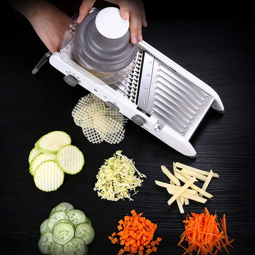 Multifunctional Manual Vegetable Cutter Stainless Steel Food Grater Slicing