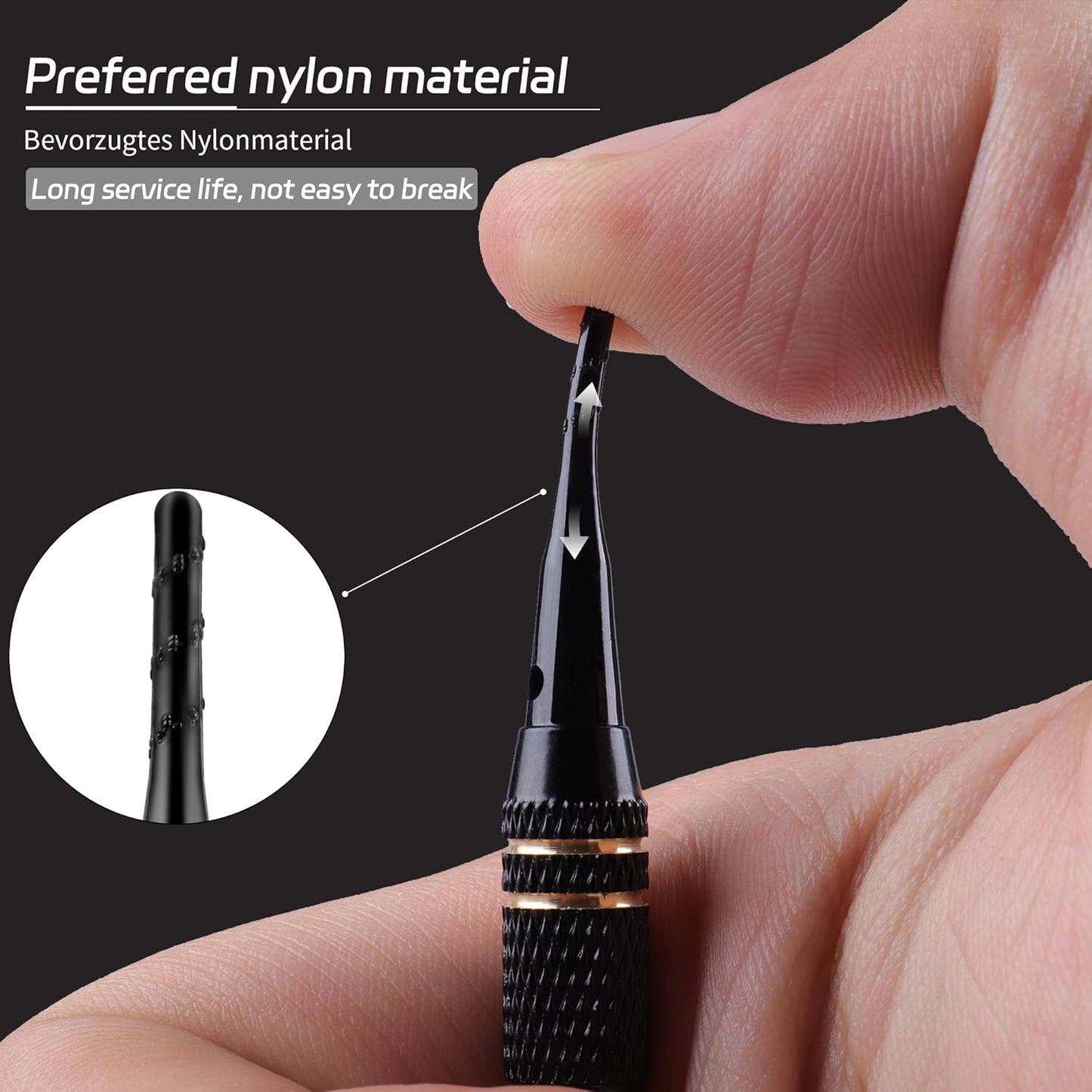 Darts Soft Tip,2BA Thread Tip Dart Point 200 Pack, Plastic Points, Sets, Accessory