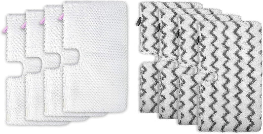 8 Pack Replacement Microiber Mop Pad or Shark Steam Pocket Mops S3500 Series