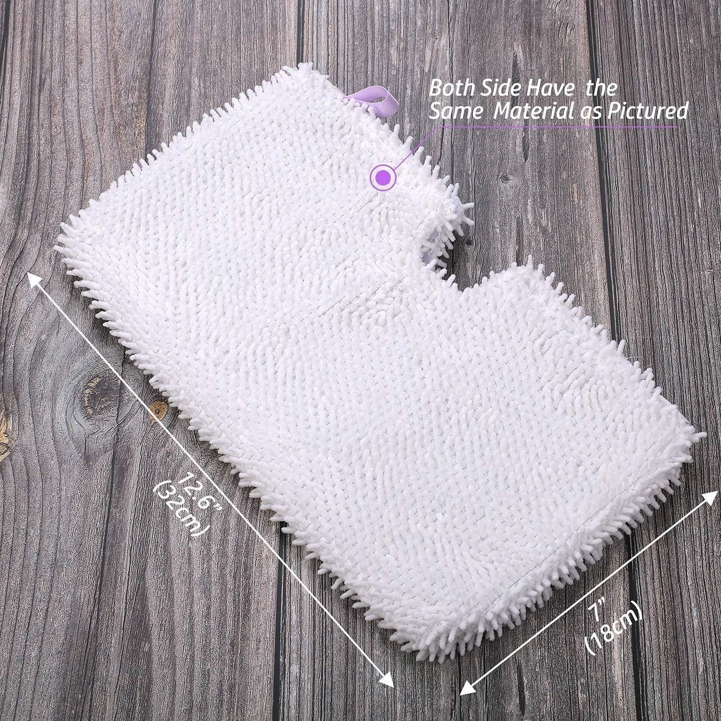 8 Pack Replacement Microiber Mop Pad or Shark Steam Pocket Mops S3500 Series