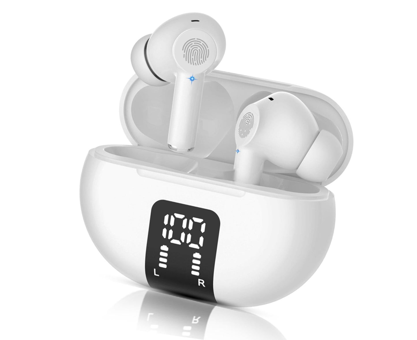 Translator Earbuds Real-Time Language Headphones with BT Connectivity