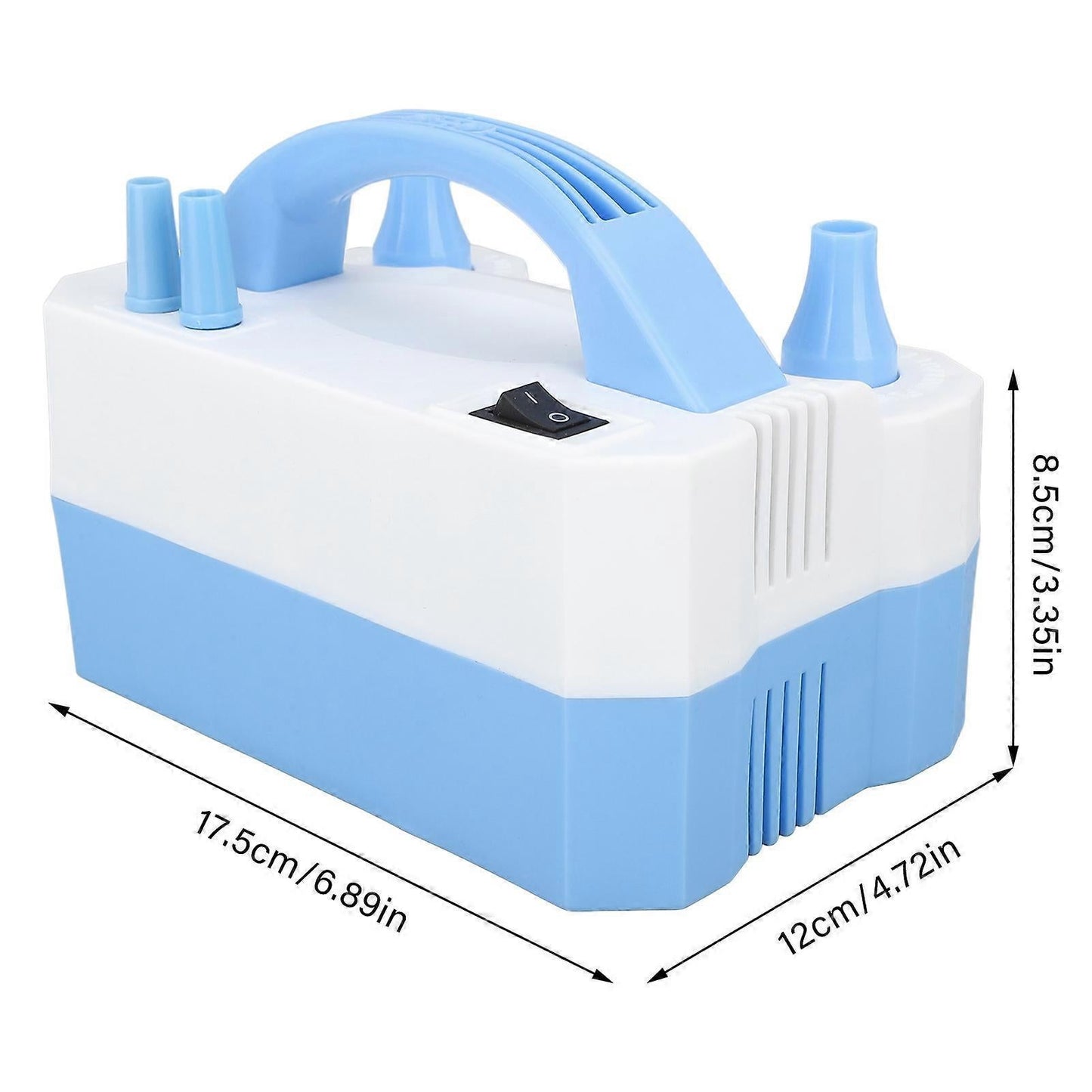 Electric Balloon Pump 220-240V Portable Dual Nozzle Blower for Party Balloons