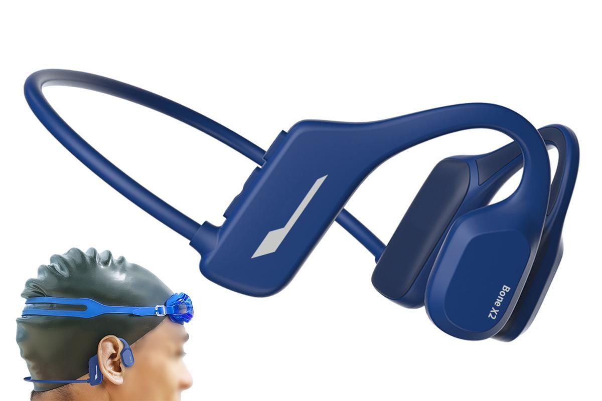 Bone Conduction Headphones Bluetooth Waterproof Sports Headset