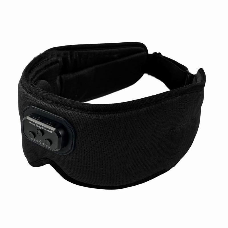Sleep Mask Eye Mask White Noise Sleep Headphones Wireless 5.2 Bluetooth Music Sleeping Eye Mask -Navy