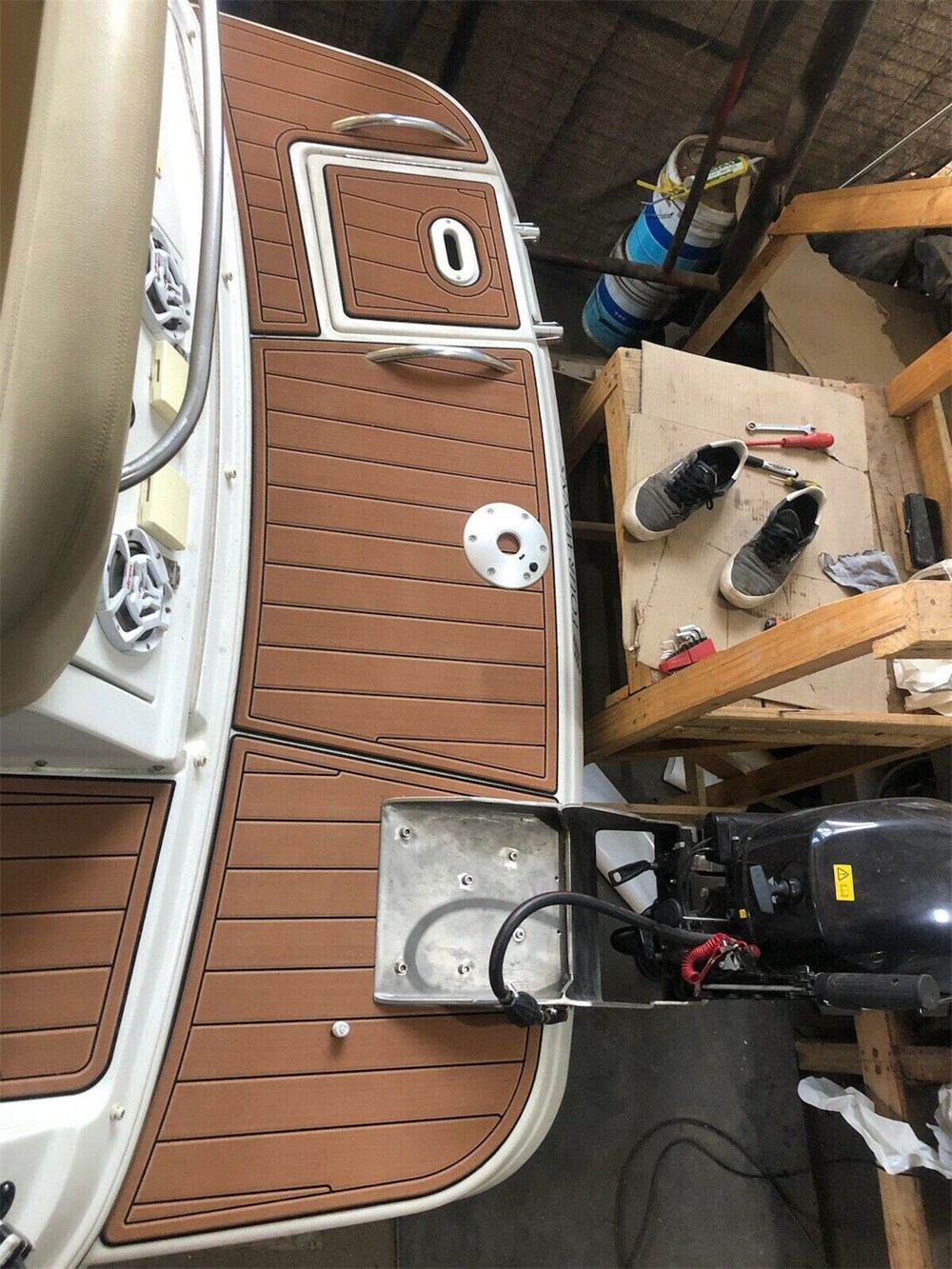 2004 Four Winns 248 Vista Swim Platform Cockpit Bow Pad Boat EVA Foam Faux