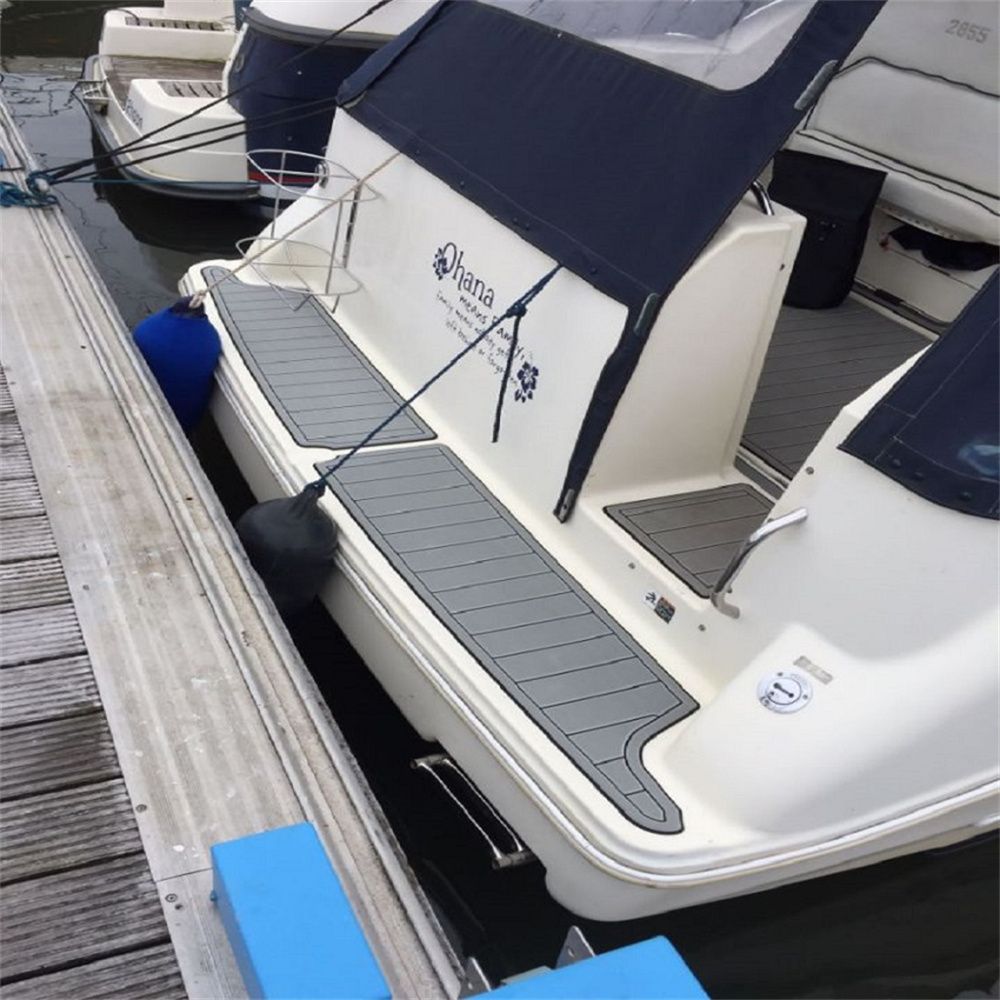 1999 Bayliner 2855 Swim Platform Cockpit Boat EVA Foam Faux Teak Deck