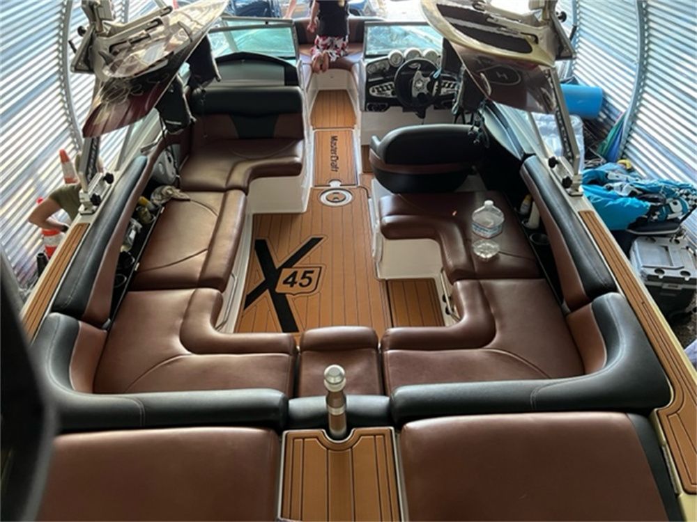 2005-2013 Mastercraft X45 Cockpit Pad Boat EVA Foam Faux Teak Deck