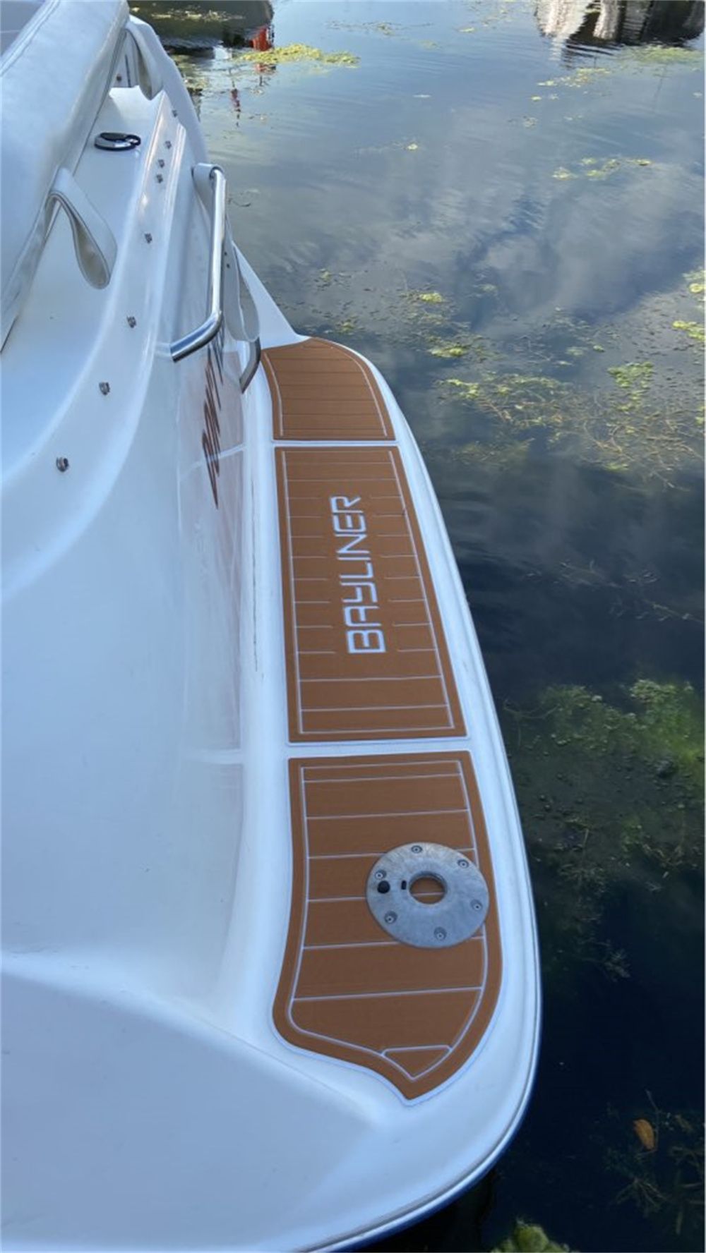 2002 Bayliner 2455 Swim Platform Cockpit Boat EVA Foam Faux Teak Deck
