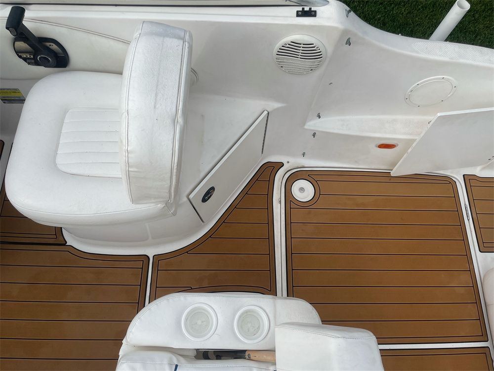 2002 Bayliner 2455 Swim Platform Cockpit Boat EVA Foam Faux Teak Deck